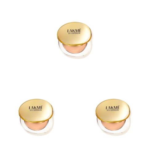 Image of Lakme Superglow Vit C Compact Nude20 8gm (Pack of 3)