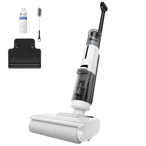 JONR ED12 Lite Nass-Trockensauger Kabellos mit Akku, Wischsauger...