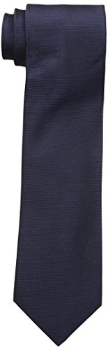 Kenneth Cole REACTION Men's Classic Solid Tie, Navy, One Size