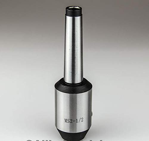 1/2" MT2 MORSE TAPER END MILL TOOL HOLDER ADAPTER 3/8"-16 DRAWBAR END 2MT
