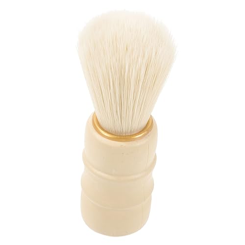PACKOVE Beard Shaving Brush for Men Multipurpose Manual Grooming Tool for Easy Shaving Cleansing Durable Handle for Effortless Personal Care for Daily Use