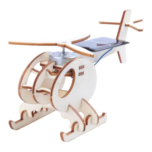 Joinpaya Solar-Holzmodell Hubschrauber Bausatz 1 Satz