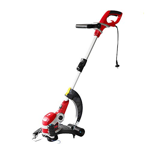 QJJML Rotary Mower With Low Vibration, Low Noise, Retractable Handle,50Mpowercord-C