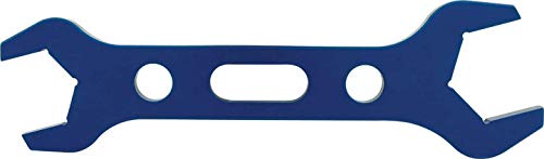 Allstar Performance ALL11134 Blue -12/-16 Fitting Double-Ended Aluminum Wrench