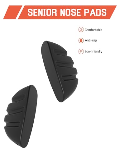 Image of Bwake Replacement Nose Pieces Pads for Maui Jim Ho'okipa and Martini Sport Sunglasses