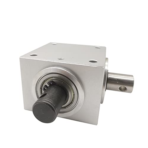 Image of 1:1 Right Angle Tapered Bevel Gearbox 1.5 Module 20 Teeth 90 Angle Drive Steering Gear Device Simple Mechanical DIY Module with 15mm Shaft
