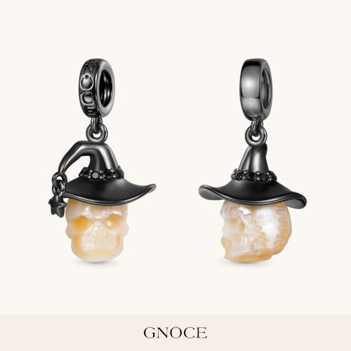 Image of GNOCE Witch Cauldron Pendant Charm,S925 Sterling Silver with Ruby Gemstones Dangle Charms Bead For Bracelets /Necklace Jewelry Gift For Women Girls Wife Daughter