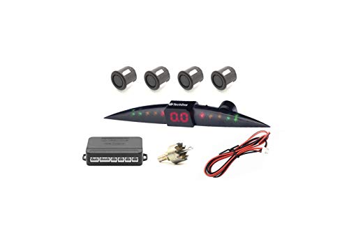 Sensor De Estacionamento Tech One Prime Preto Fosco 4 Pontos