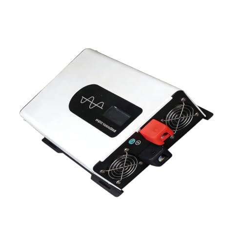 Onduleur pure sinus 2500W convertisseur CC CA 12V 24V 48V écran LCD - 2