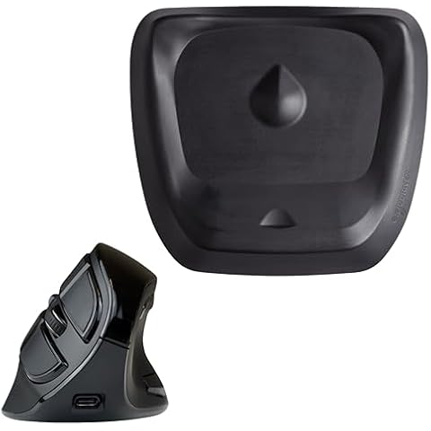 Ergonomic Expert Pack | Topo Standing Desk Mat and Om Handshake Vertical Mouse | Standing Desk Mat | Ergonomic Mouse Cover