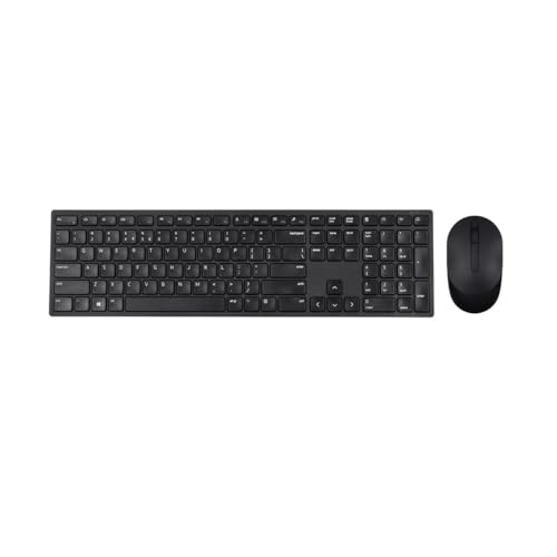 Dell Keyboard and Mouse Set KM5221W - US Layout - Black