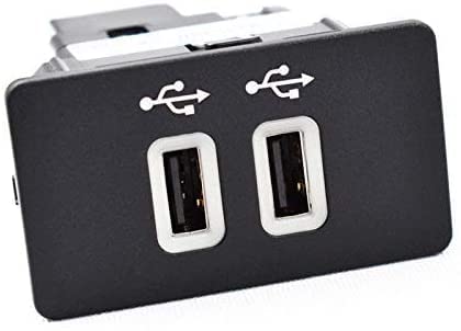 HX Dual USB Interface Module for Ford Apple Carplay SYNC3 Only, OE# HC3Z-19A387-B, Blue Light