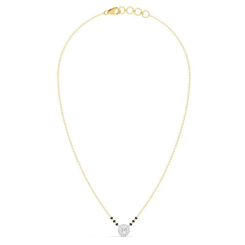 American Diamond Traditional Short Mangalsutra