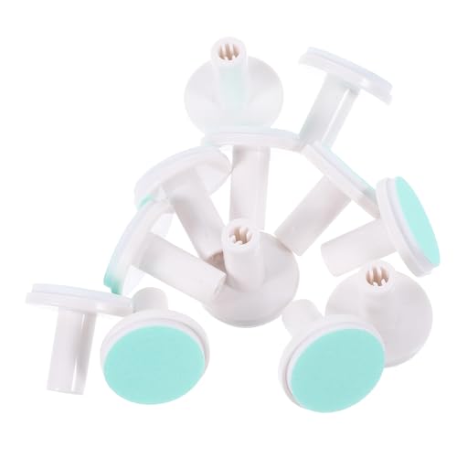 NOLITOY 12pcs Baby Nail Grinder Heads Infant Nail Trimmer Pads Replacement for Electric File