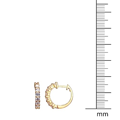 Amazon Essentials Sterling Silver Hinged Huggie Hoop Earrings (previously Amazon Collection)2