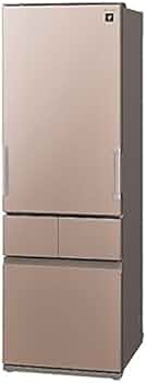 Amazon.co.jp: シャープ 410L 4ドア冷蔵庫（サテンブラウン）SHARP