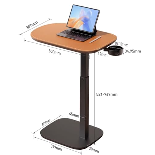 Mesa auxiliar elevable para evitar dolores de espalda en el sofá 4