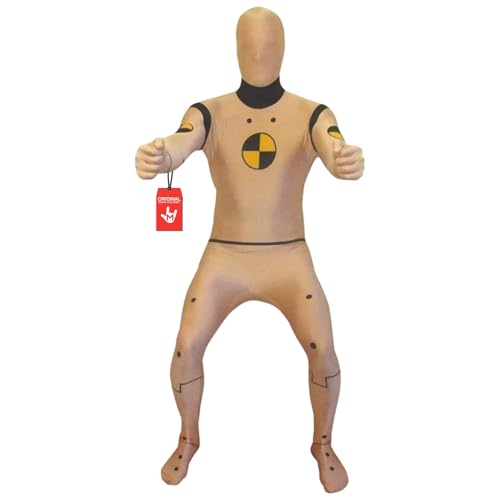 Morphsuits - Crash Test Dummy Pour Hauteur 165-180 Cm - Taille L