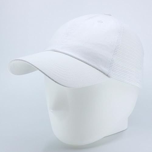 Image of The Vintage Year Washed Cotton Unstructured Soft Mesh Adjustable Trucker Baseball Cap