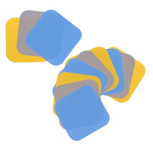 Mikinona Can Opener Non-slip Grip 12pcs Rubber Opener Gripper Pads Multi-functional Bottle Opener for Elderly