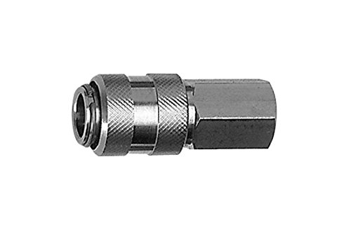 RIEGLER 107422-243.60 C Raccord à dégagement rapide NW 7,8 en acier inoxydable 1.4305, G 1/2 IG, 1 pièce