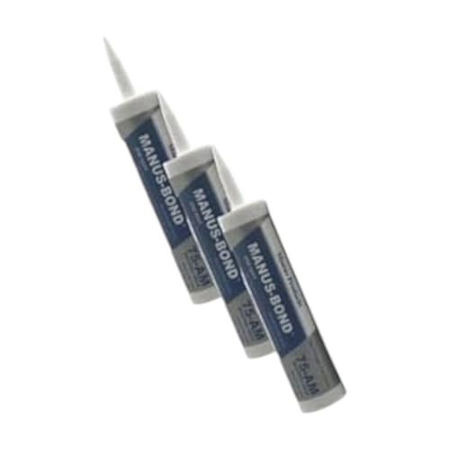 Adhesivo Manus 75AM Negro Pack de 3