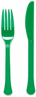 Amscan 9915403-208-66 - Green Eco-Friendly Recyclable Paper Party Cups - 8 Pack