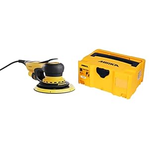 Mirka DEROS 625X CV Direct Electric Random Orbital Sander with Case / 6 inch / 2.5mm orbit / ‎Dust-free sanding / MID62520CAUS