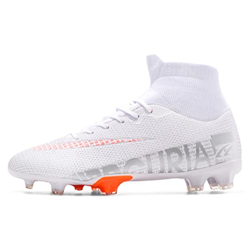 Juioguae Fußballschuhe Kinder, High-Top Fußballschuhe Jungen Mädchen,...