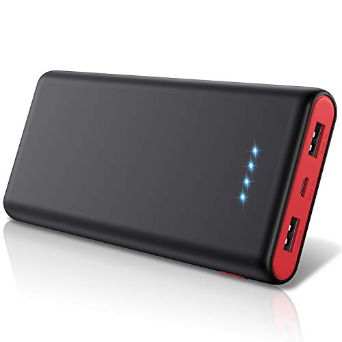 モバイルバッテリー 26800mah 大容量【令和新設計 急速充電】残量表示 2USB出力ポート 持ち運び 携帯充電器 PSE認証済 バッテリー Android/その他のスマホ/タブレット対応