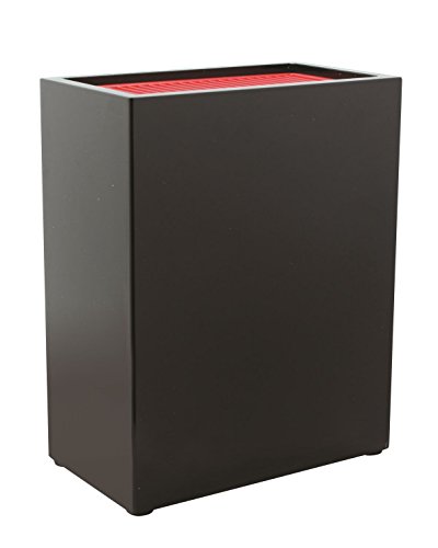 Rockingham Forge - Portacoltelli universale, supporto verticale, contiene fino a 20 coltelli con lame fino a 20 cm di lunghezza, colore: nero lucido