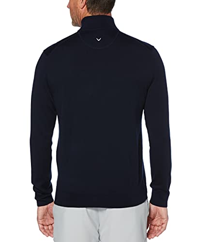 Callaway Weather Series Men's 1/4 Zip Golf Sweater with Mock Collar, Thermal Merino Wool, Breathable Soft Fabric2