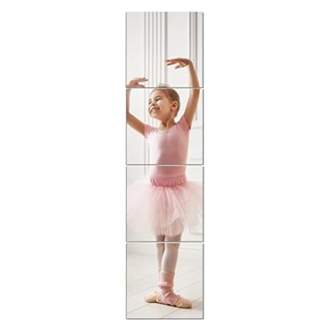Unbreakable Acrylic Wall Mirror Tiles with Better Reflections Cover