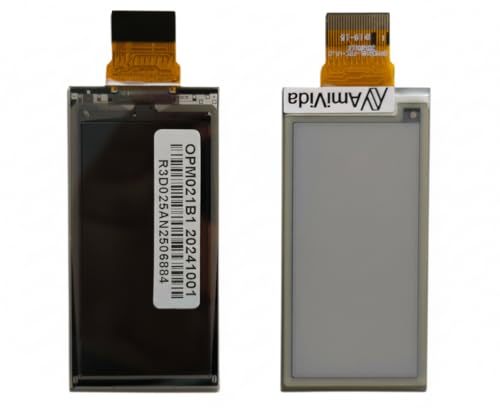 AmiVida Pantalla de Repuesto Compatible con termostato Netatmo NTH01 | Display LCD versión OPM021B1 para reparación o reemplazo.