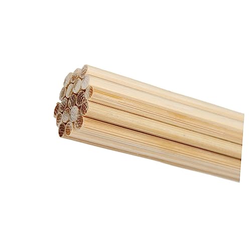 Supvox - Baquetas de bambú para batería, 3 unidades, para jazz y música folclórica, ideal para interpretación acústica y volumen bajo miniatura 5