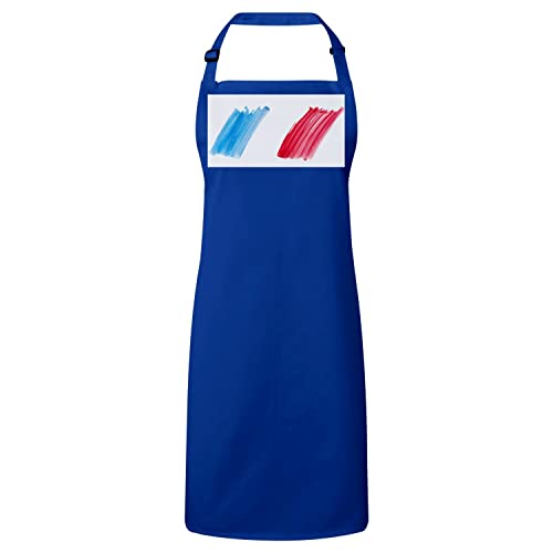 Tablier cuisine bleu drapeau France idéal pour vos barbecues et soirées match de football