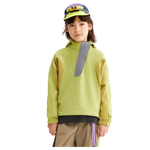 Tenna Teki Kids Windbreaker Jacket - Long Sleeve, Hooded, Windproof Coat for Children