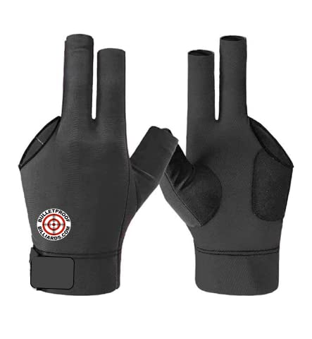Pool Billiards Snooker Glove By Bulletproof - Ultimate Sports Accessory, Left And Right Hand Equipment For Gaming And Training, Comfortable Fit For Small To Xl Sizes, Ideal For Enthusiast #TOP30