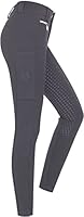 RIDERS CHOICE Baumwoll-Reithose Silikonvollbesatz Kinder mit Handytasche (as3, Numeric, Numeric_176, Regular)