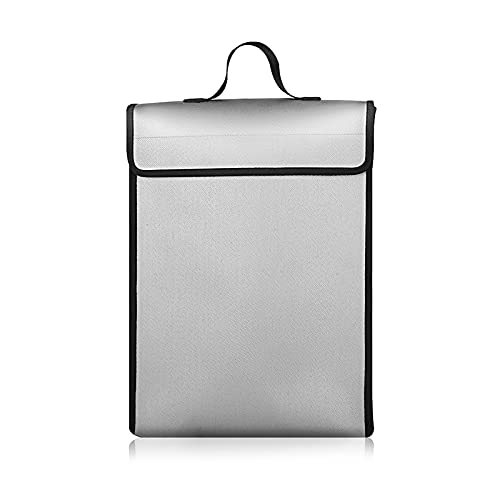 Bolsa para documentos ignífuga con resistencia de alta temperatura de 1200 ℃