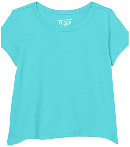 The Children's Place Baby and Toddler Girls High Low Basic Layering Tee3