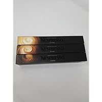 Nespresso Paquete variado de 30 cápsulas - Chiaro, Scuro, Corto