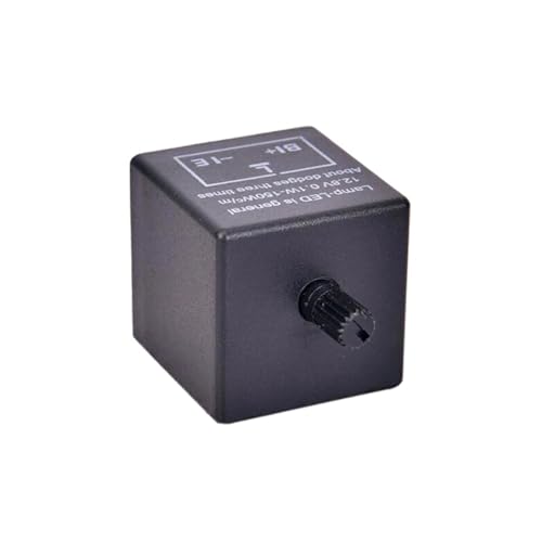 Relé LED de 3 pines CF13 ajustable para viajar seguro con luces de coche 12V 4
