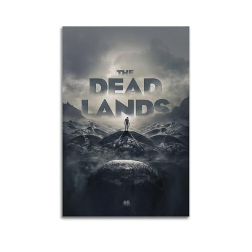 muegrbgs Póster de Las Tierras Muertas, arte de pared, póster vintage, pintura decorativa para sala de estar, dormitorio, elegante póster estético, 20 x 30 cm, estilo sin marco