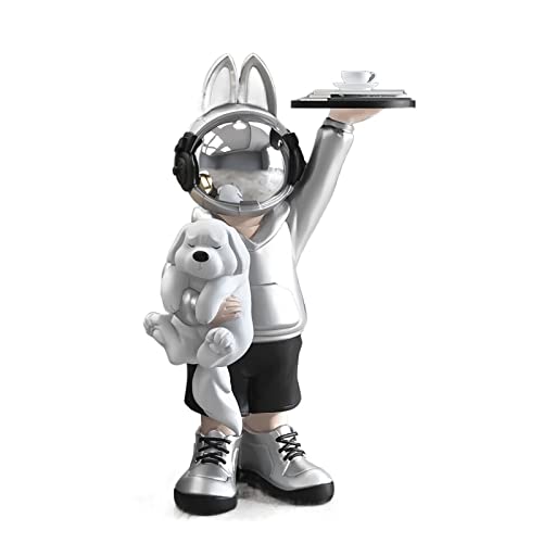 Statues ornements grand format pour rompre la monotonie d'un meuble TV