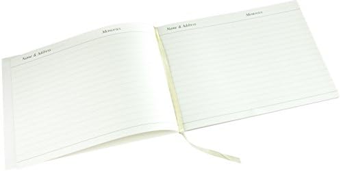 'in Memory' - Condolence Book - Formal Inner Page Format - Presentation Boxed - White