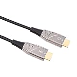 Amazon Basics High-Speed Fiber Optic HDMI Cable (18Gpbs, 4K/60Hz) - 100 Feet