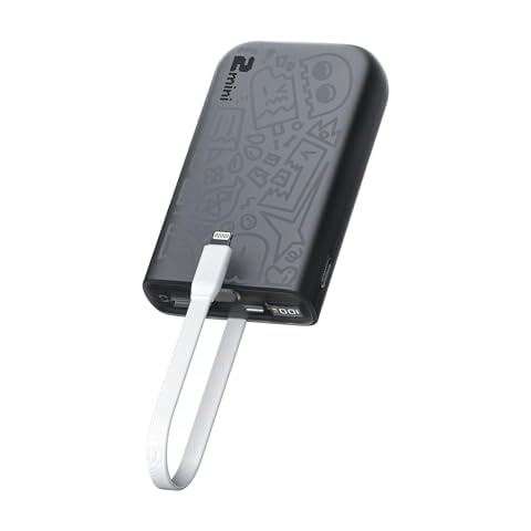 imuto 20000mAh Power Bank with iOS Cable Cover