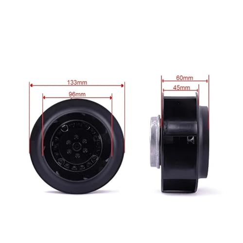 Soplador centrífugo ventilador centrífugo turbo extractor para tuberías de aire 5