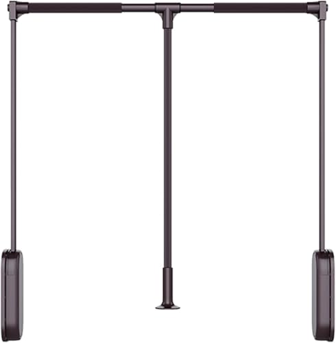 Cintre relevable haut de gamme avec tringle en alliage d'aluminium et amortisseur triple tampon